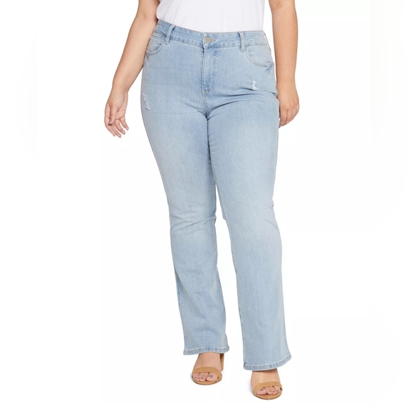 Host Pick NWT SEVEN7 JEANS Bombshell High Rise Bootcut Plus Size - Picture 2 of 11